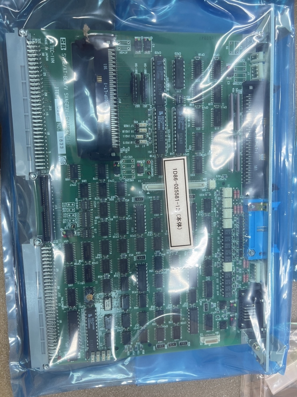 1D86-025581-12 / PCB SVA603-00B-ASSY /Tokyo Electron LTD OEM NEW