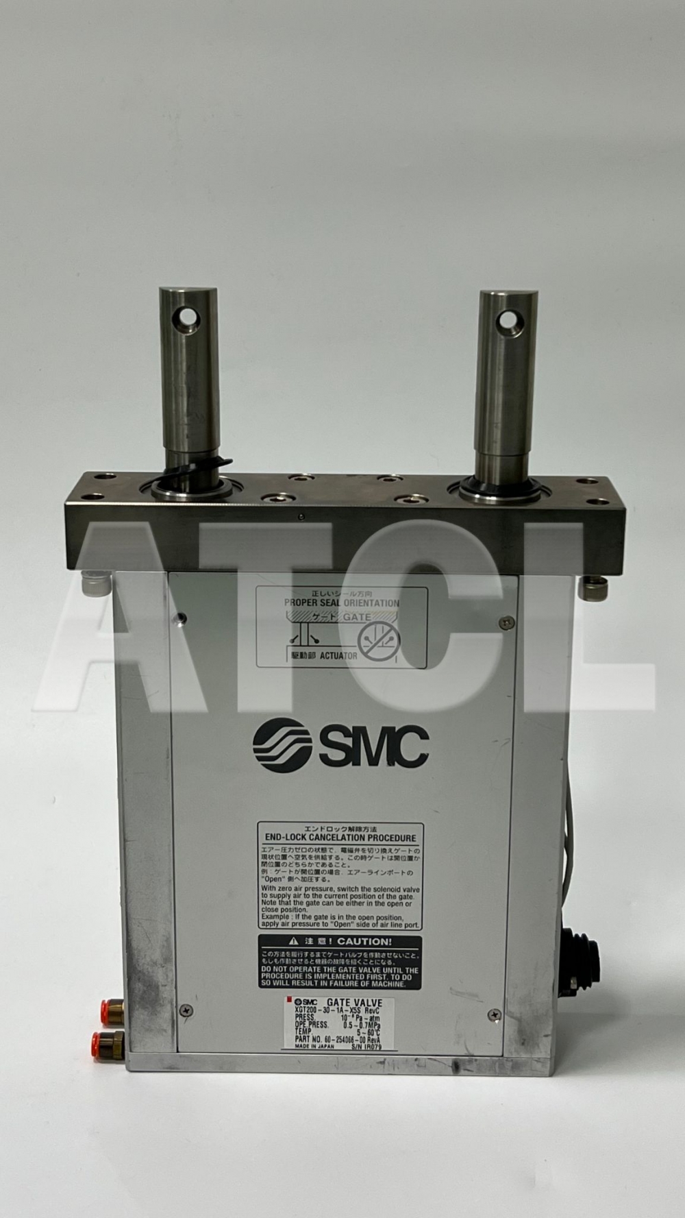 SMC 8"L-motion Slit Valve (Chamber)