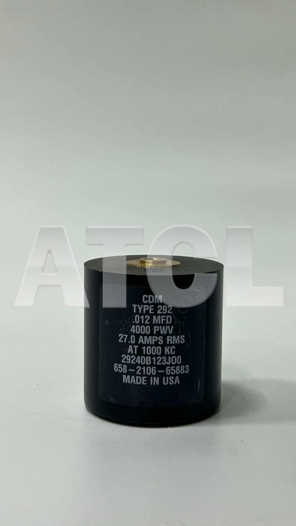 Cap,CDM .012 mFD,Type 292-0(29240B123J00，27A)Capacitor