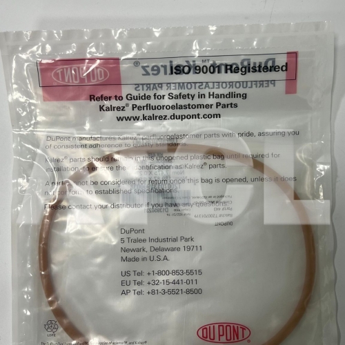 O-RING, 7.475 X 0.275,(AS-568A-443， Kalrez 琥珀色 ) - 9100