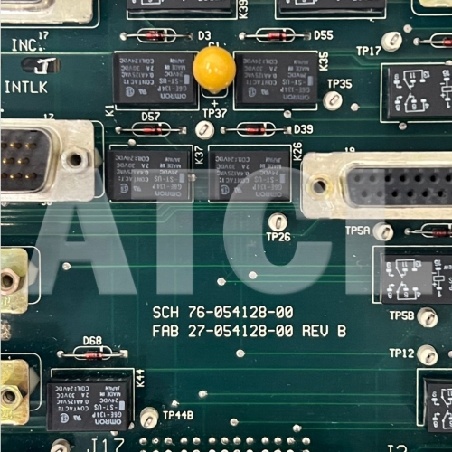 7/8 CHANNEL GAS INTLK PCB