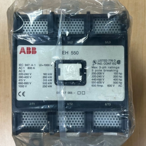 ABB EH-550 3 Phase Contactor