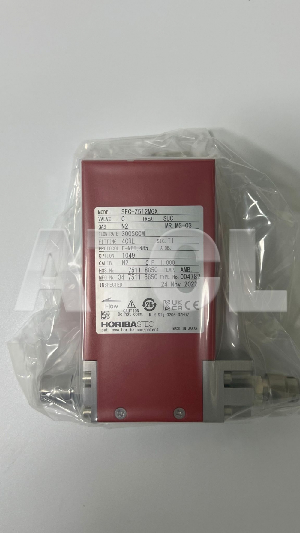 HORIBA STEC Z512MGXC-4CRL HE 300SCCM