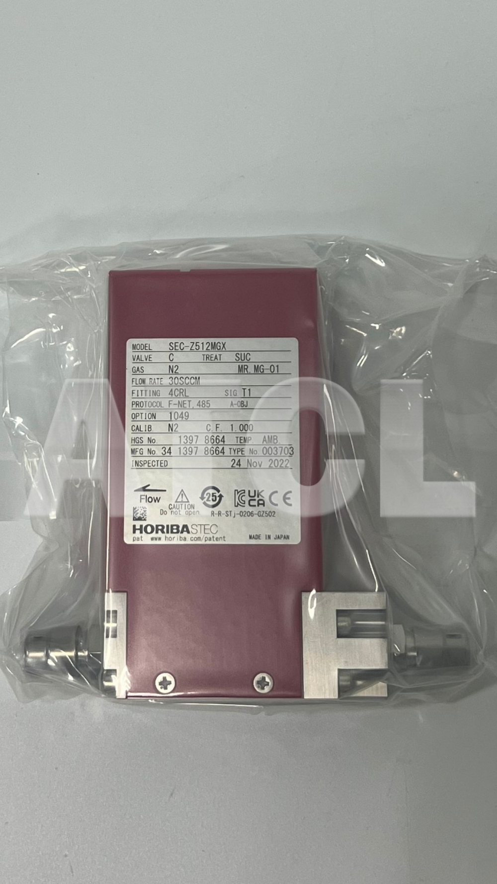 HORIBA STEC Z512MGXC-4CRL N2 20SCCM