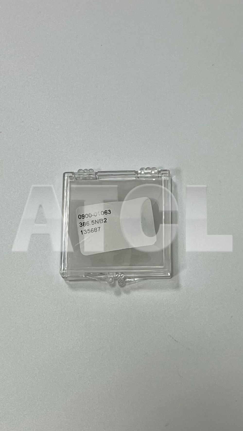 Optical Filter 386.5NB2 12.5mm dia in metal ring