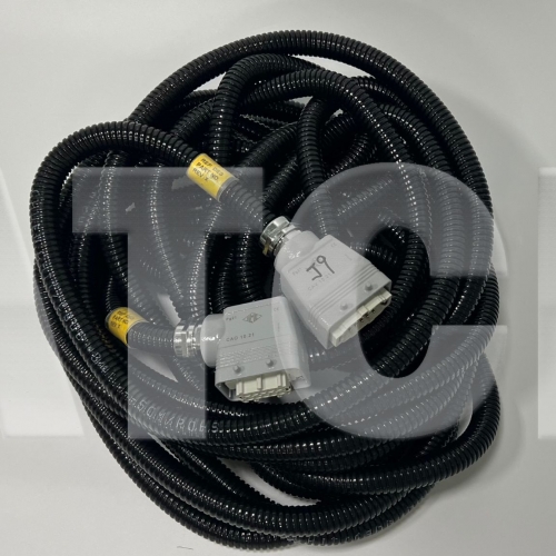 Unity M power cable 9 - 16PIN 15米 台製黑色浪管