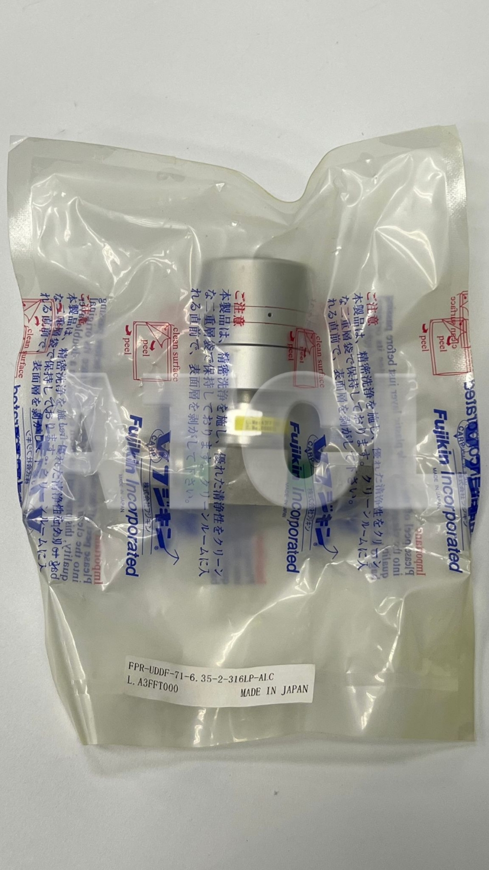 2-way pneumatic valve(Normal Close) 1/4"f-UJR connector