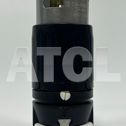 Hubbell CS8365C (鎖定插頭 50A,250V,3PH)