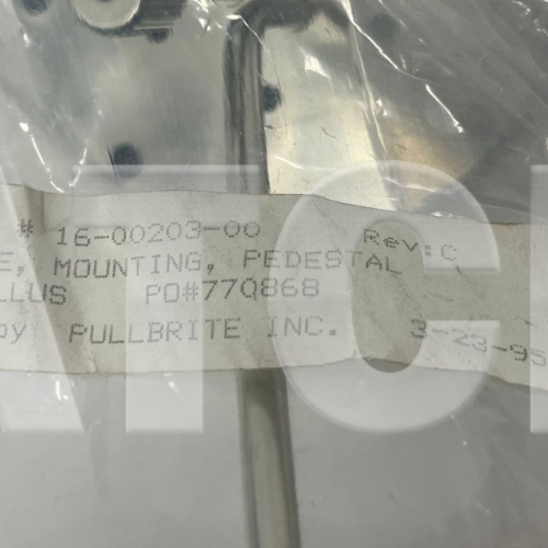 Plate Mounting Pedestal